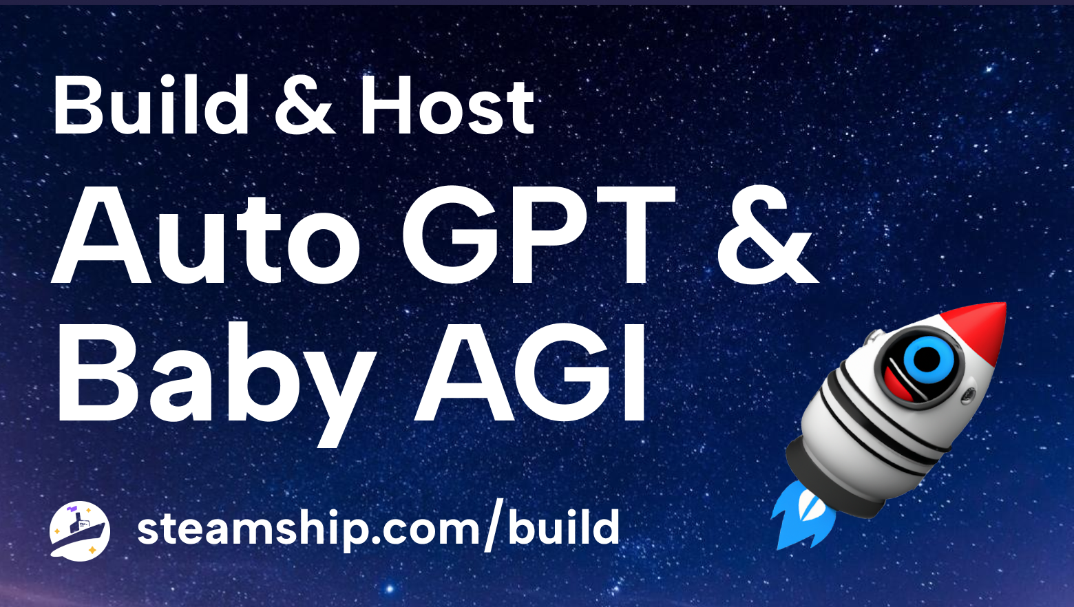 Build and host Auto GPT + Baby AGI projects with custom tools and memory.